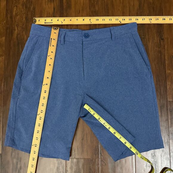 VINEYARD VINES Men's Chino Breaker Shorts Golf in Heather Blue - Picture 12 of 12